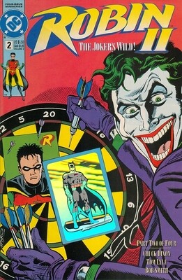 Robin II #2 (November 1991) $1.50 cover, Jim Aparo cover art, hologram