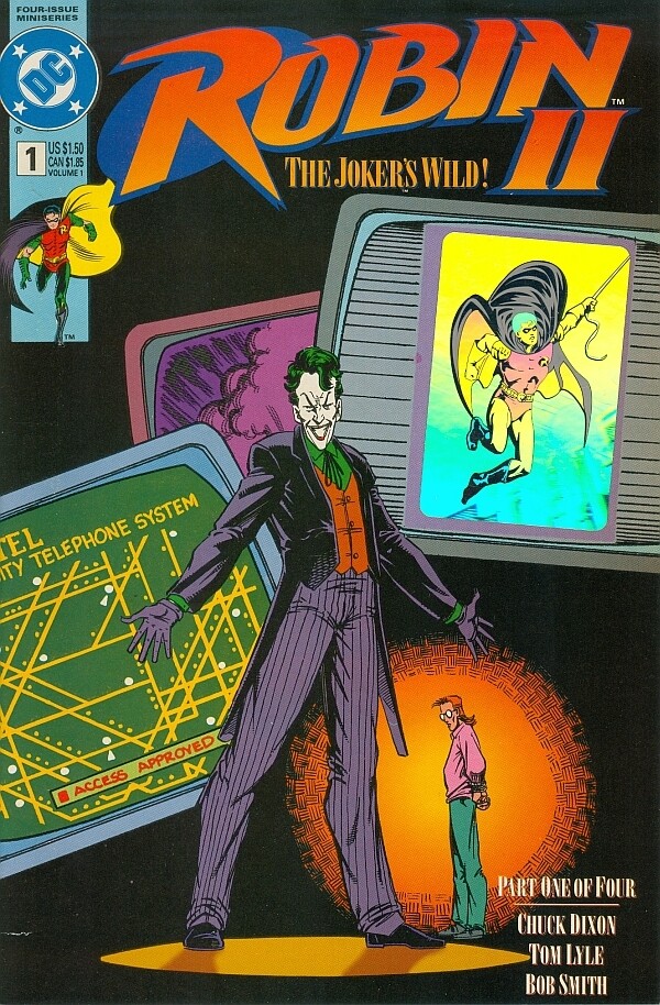 Robin II #1 (October 1991) $1.50 cover, Dick Giordano cover art, hologram