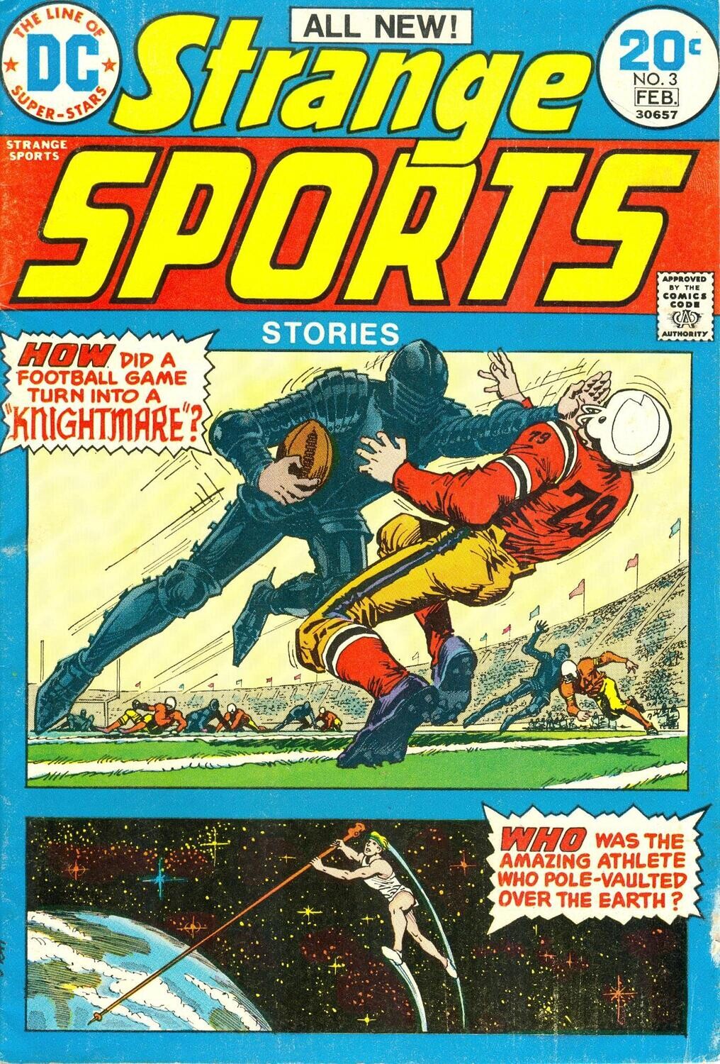 Strange Sports #3 - January-February 1974 - Nick Cardy - Knightmare