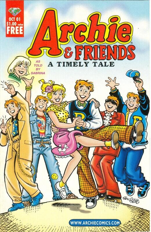 Archie &amp; Friends - A Timely Tale, Archie Comics, October 2001, giveaway