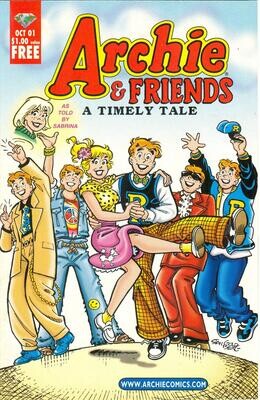 Archie &amp; Friends - A Timely Tale, Archie Comics, October 2001, giveaway
