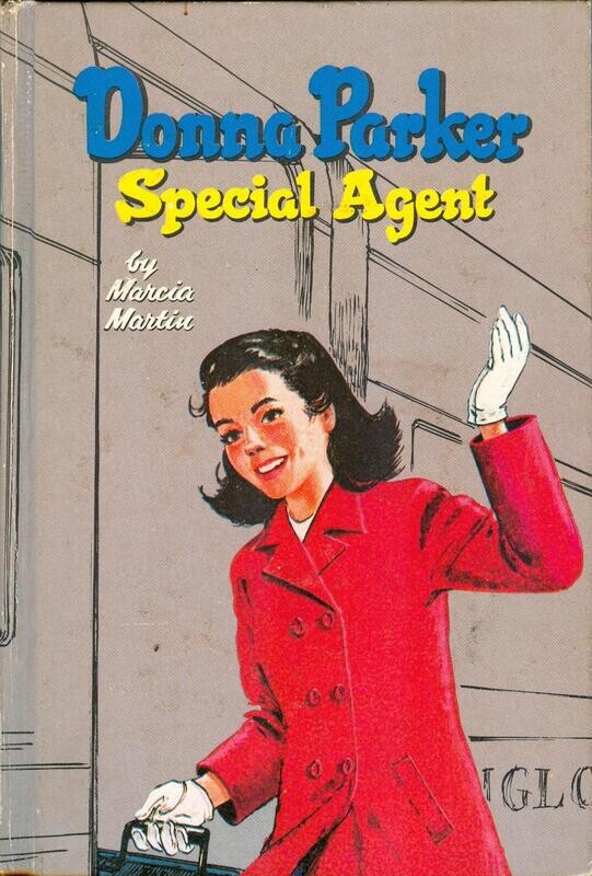 Whitman #1591 - Donna Parker Special Agent by Marcia Martin - 1957