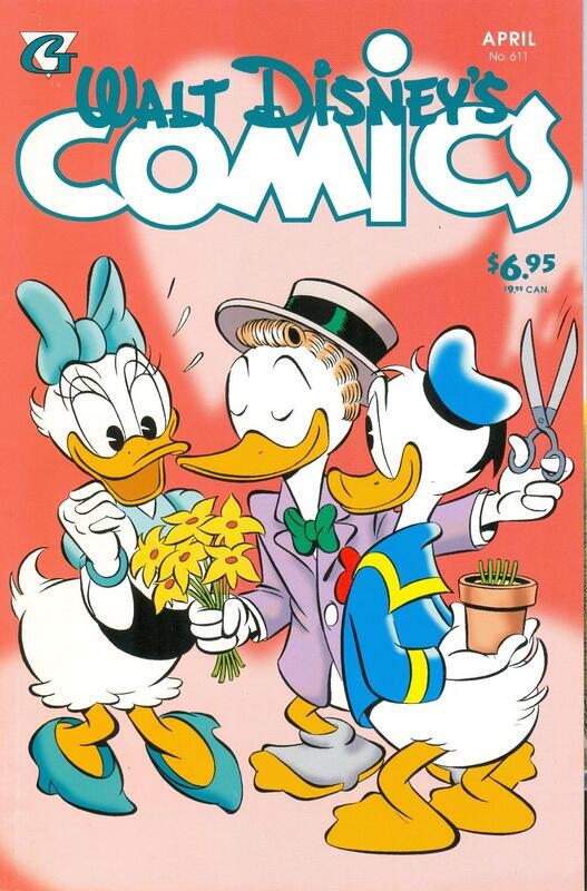 Walt Disney&#39;s Comics and Stories #611, April 1997, Gladstone Comics, $5.95