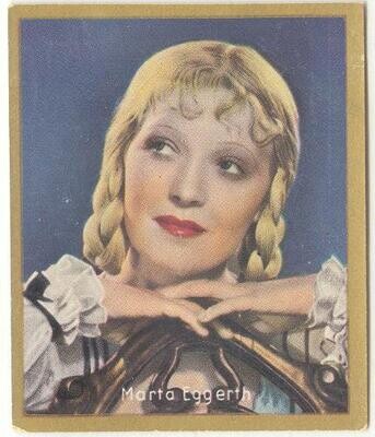 1930s: Marta Eggerth - color tinted - large card #67