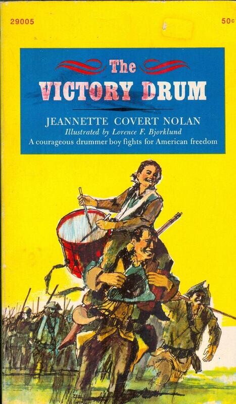 The Victory Drum by Jeannette Covert Nolan, Archway Books, April 1969, vintage