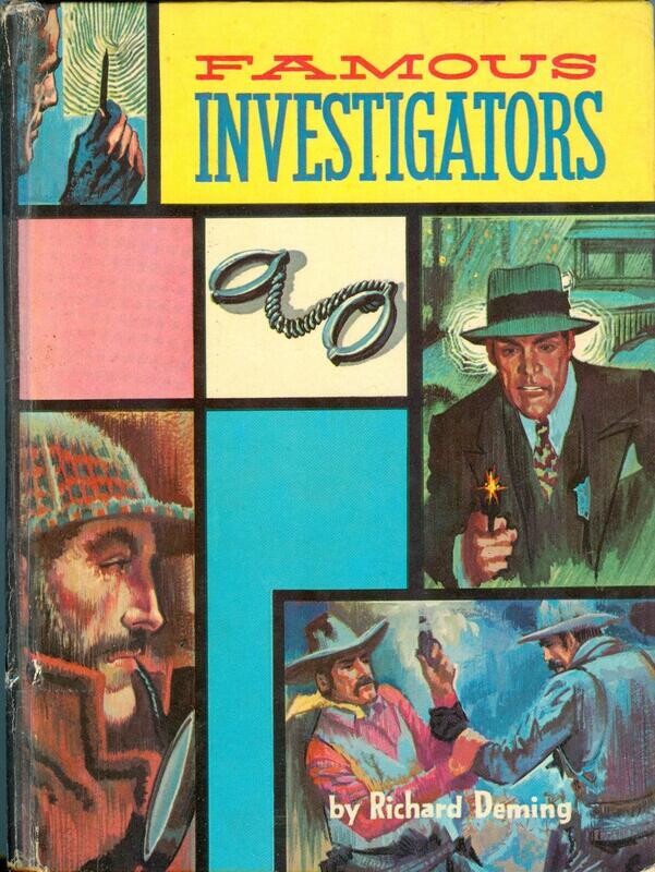 Whitman #1564 - Famous Investigators by Richard Deming - 1963