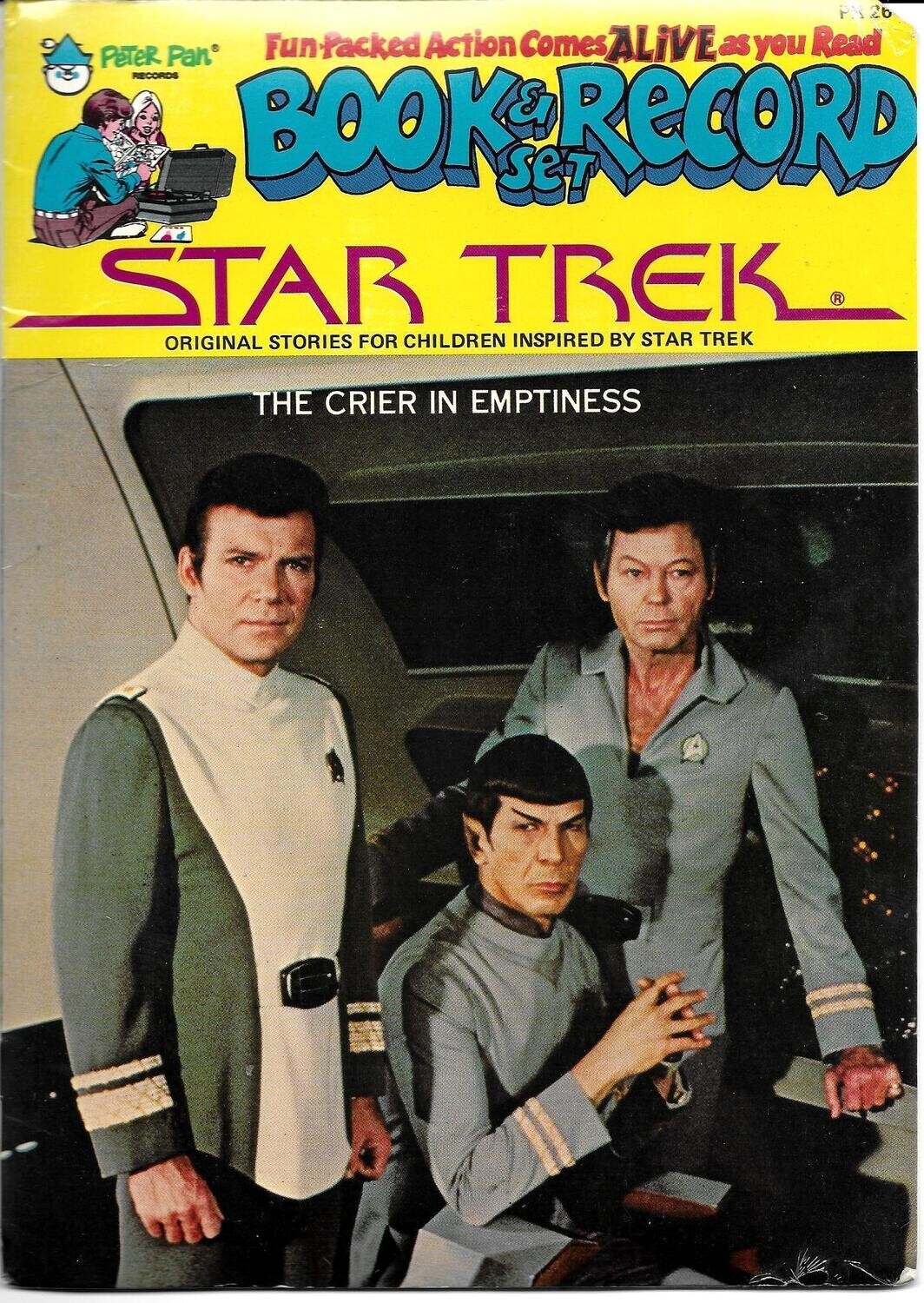 Star Trek: The Crier in Emptiness, Book and Record Set #PR-26, 1979 Reissue