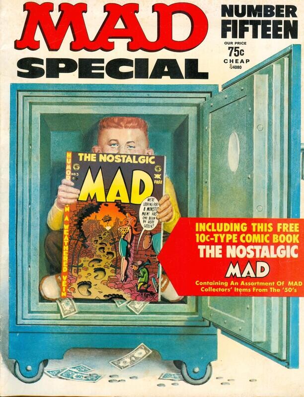 Mad Special #15 (1974) Nostalgic MAD #3 bound in, Harvey Kurtzman