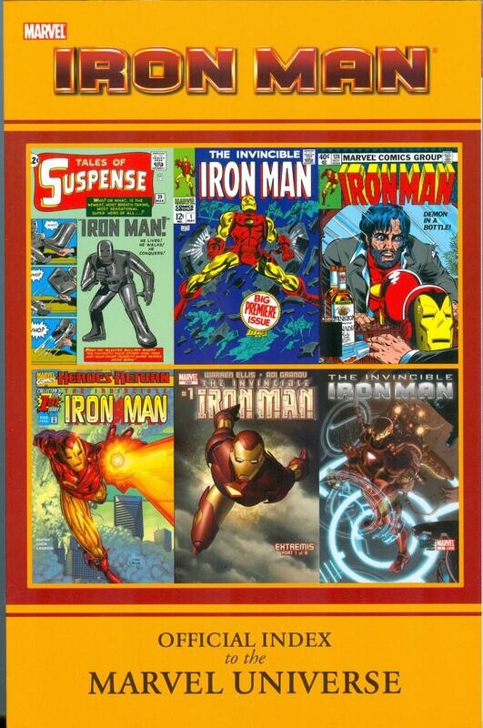 Iron Man: Official Index to the Marvel Universe - 2010, illustrated