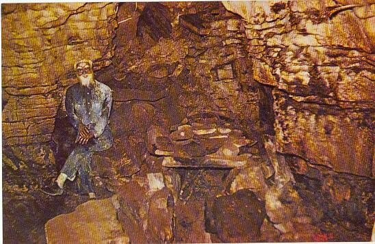1970s Chrome Postcard - Park Mammoth Resort: Slave Cave, Underground Railway