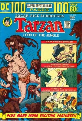 Tarzan #230 (April-May 1974) - D.C. Comics, 60¢ - 100 Page Super Spectacular