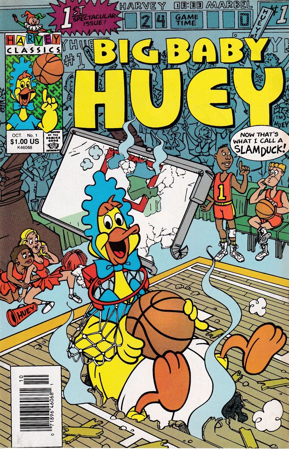 Big Baby Huey #1, Harvey Comics, October 1991, $1.00 - Jorge Pacheco cover