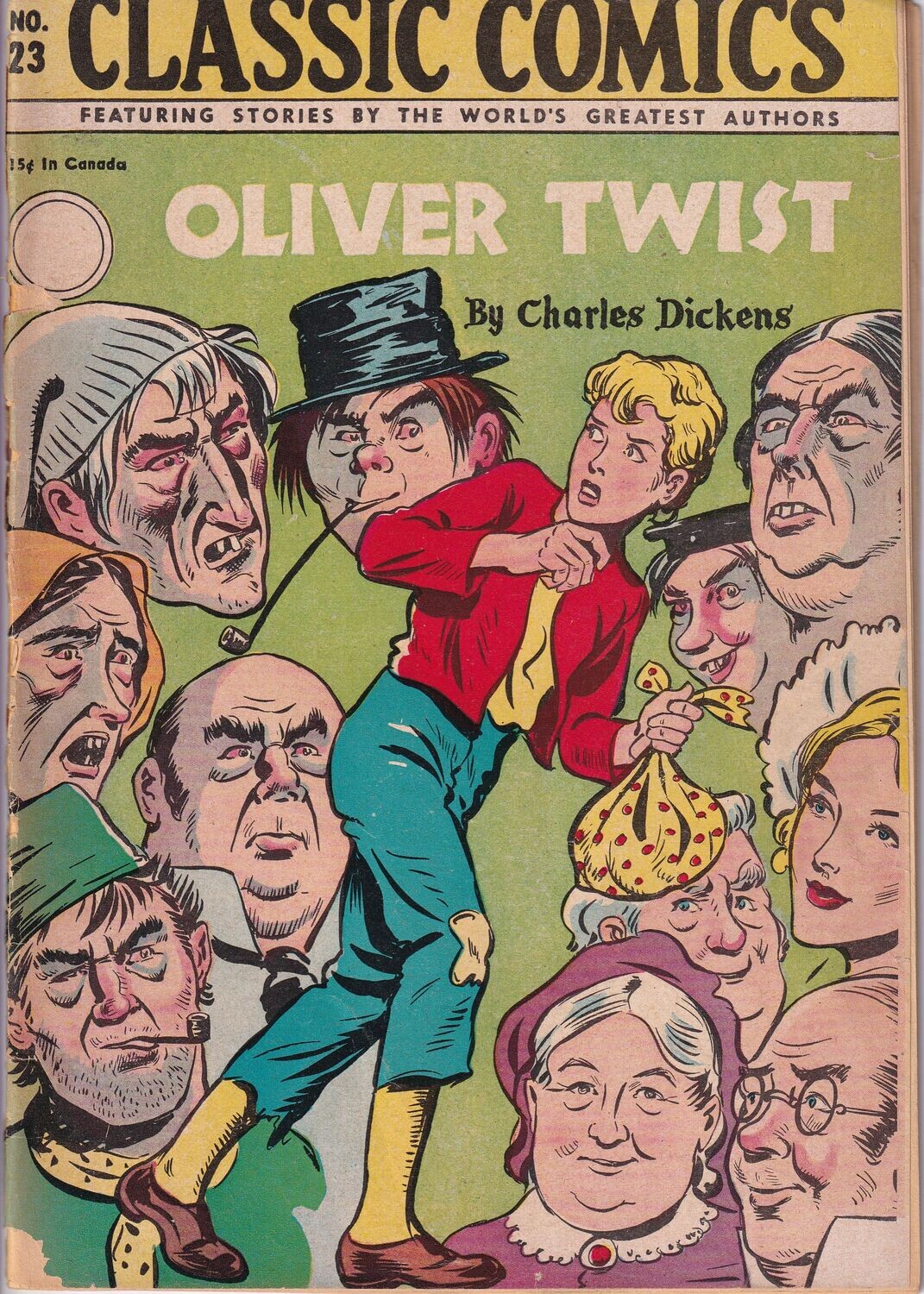 Classic Comics #23 (HRN 30) - Oliver Twist - circa September 1946