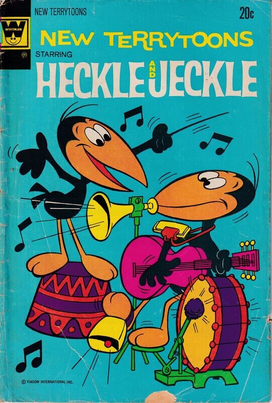 New Terrytoons #21 Heckle and Jeckle, Whitman, July 1973, 20¢ - fair