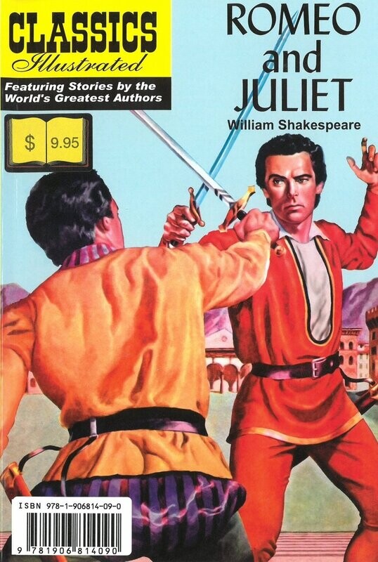 UK Classics Illustrated #5 - Romeo and Juliet - February 2009, new copy!