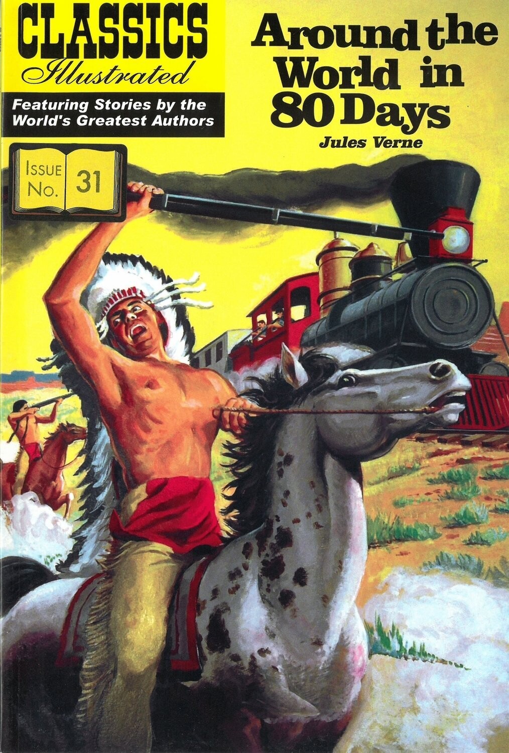 UK Classics Illustrated #31 - Around the World in 80 Days - May 2011, new copy!