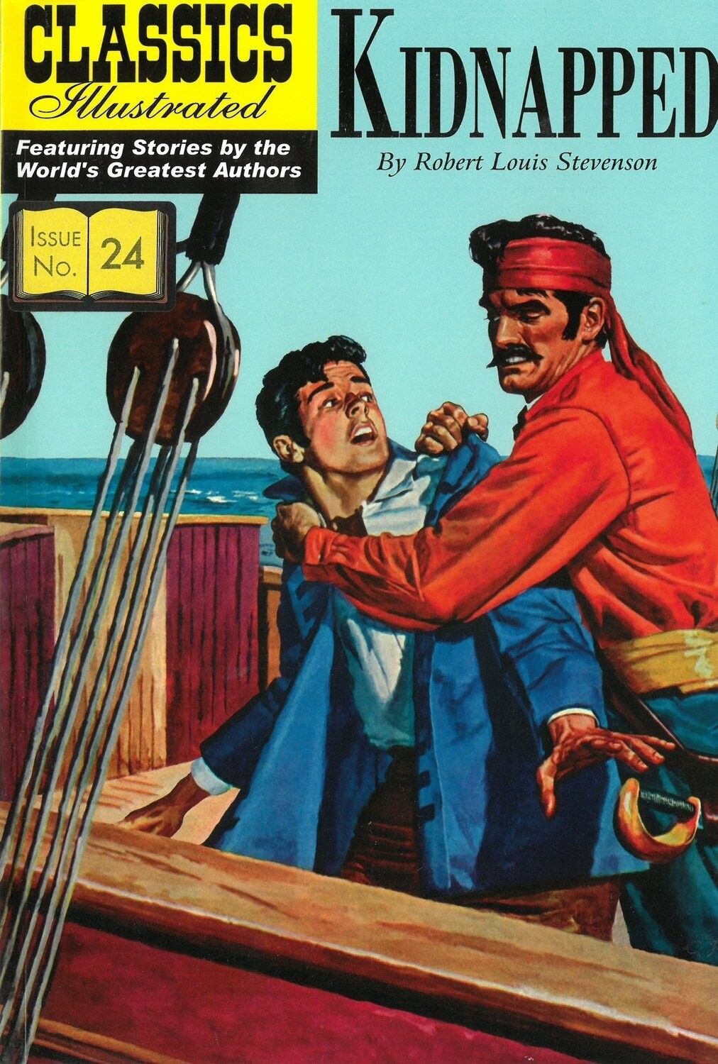 UK Classics Illustrated #24 - Kidnapped - September 2010, new copy!