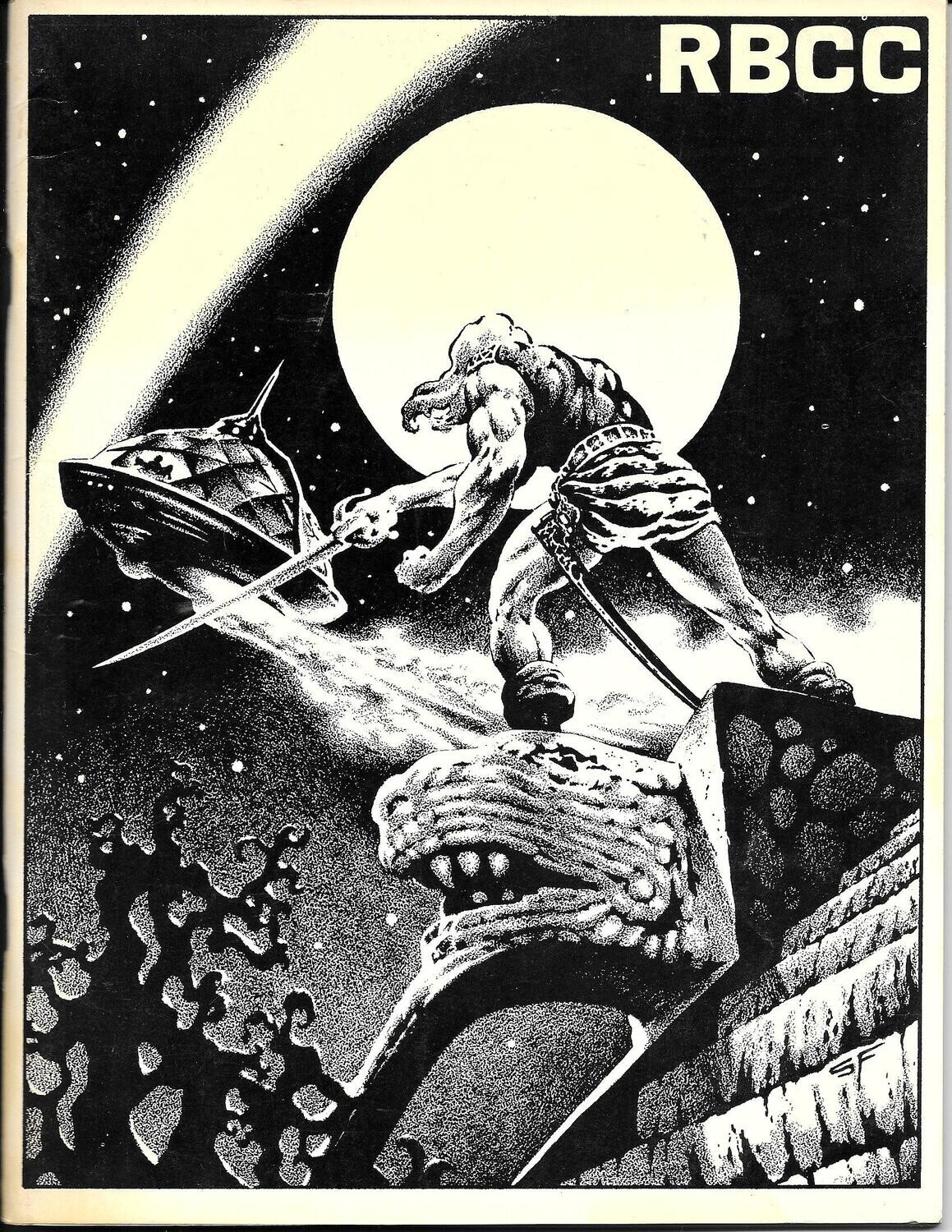 Rocket&#39;s Blast Comicollector (RBCC) #123, November 1975, Steve Fabian cover