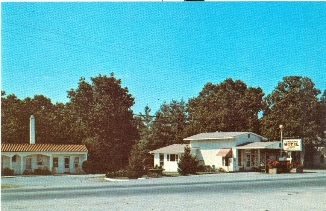 1960s Chrome: Cumberland Motel, Crossville, Tennessee