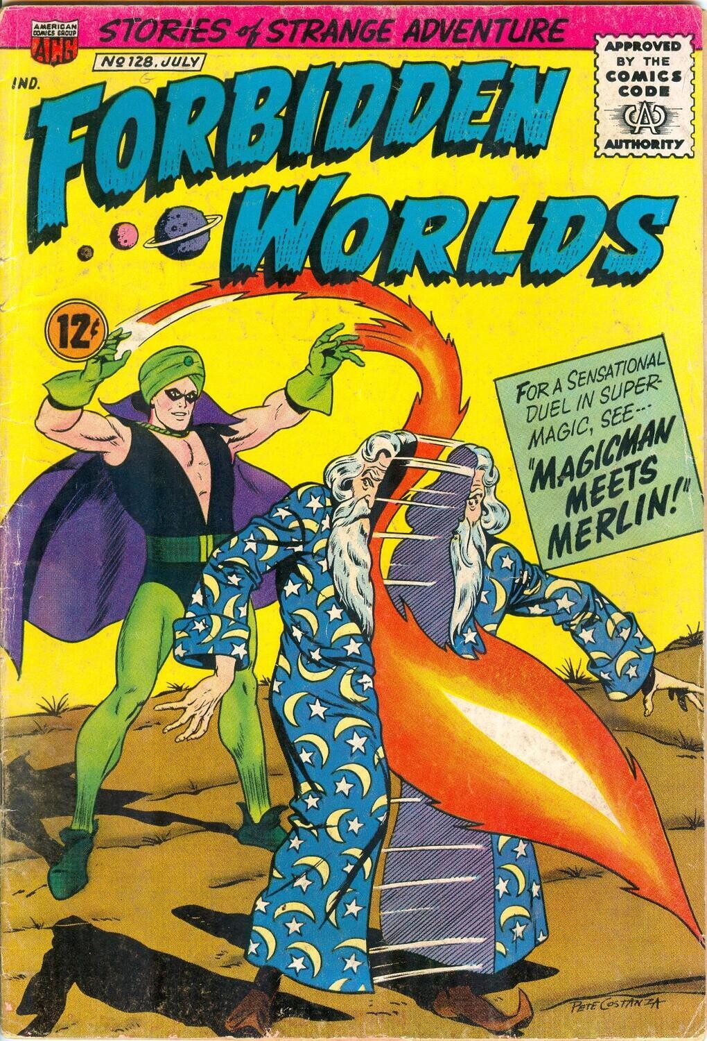Forbidden Worlds #128 - ACG, July 1965 - Kurt Schaffenberger 12¢ cover