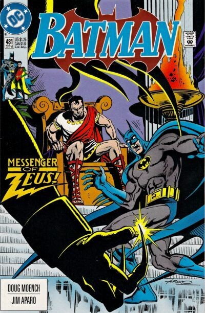 Batman #481 (Early July 1992) Jim Aparo cover NM