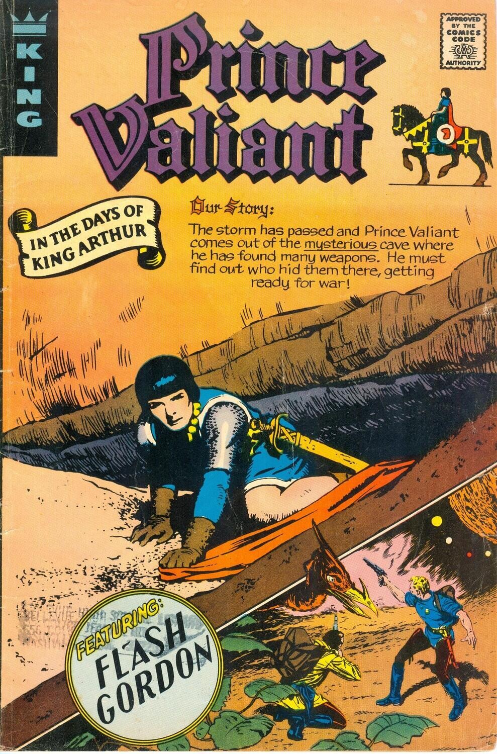Prince Valiant - King Comics #R-08 1977, Hal Foster, Comics Reading Library (B)