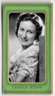 Carola Höhn, 1936 German Cigarette Card, Bunte Filmbilder #111