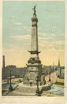 1904 - Army and Navy Memorial, Indianapolis, Indiana