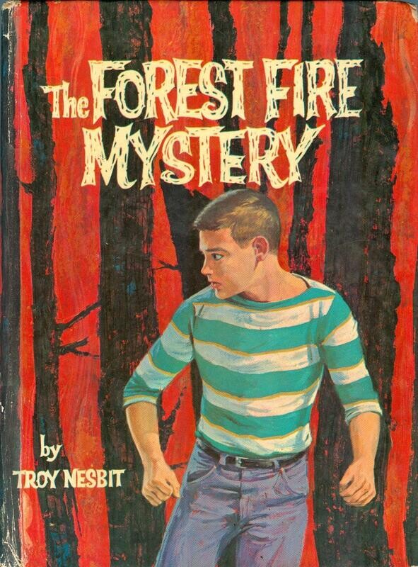 Whitman #1527 - The Forest Fire Mystery by Troy Nesbit - 1962