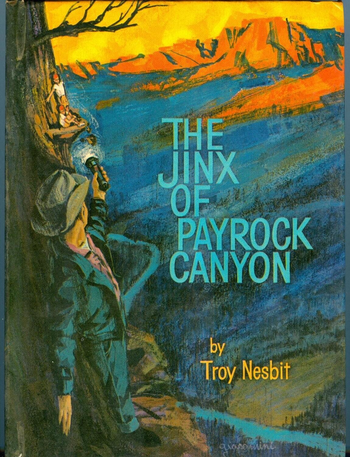 Whitman #1528 - The Jinx of Payrock Canyon by Troy Nesbit - 1954