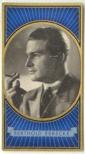 Berthold Ebbecke - Nazi era German supporting actor 433