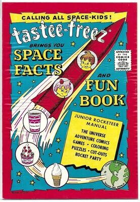 Tastee-Freez Brings You Space Facts and Fun Book, 1957, Harvey Comics