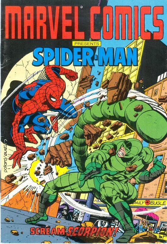 Marvel Comics Presents Spider-Man - Marvel Comics, 1987. Give Away/promo