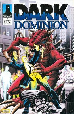 Dark Dominion #1, Defiant Comics, October 1993, $2.50 cover, Joseph A. James art