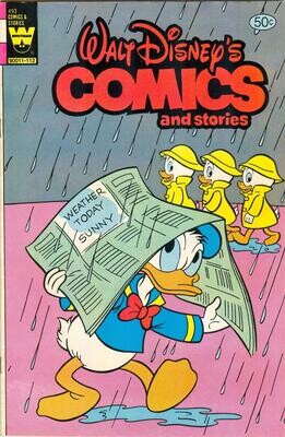 Walt Disney's Comics and Stories #493, December 1981, Whitman Comics 50¢ cover