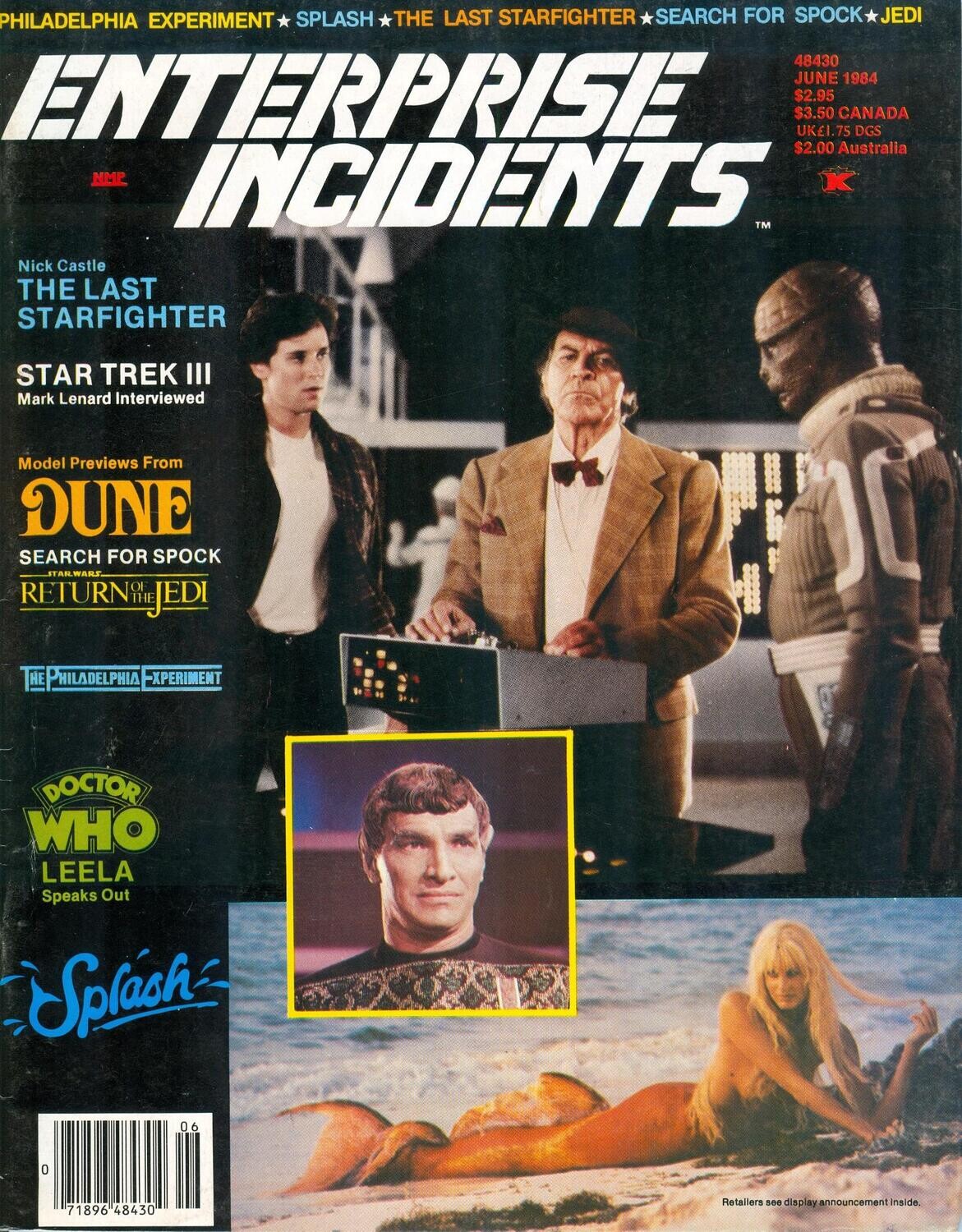 Enterprise Incidents #18 - June 1984 - Star Trek &amp; science fiction fanzine