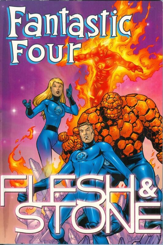 Fantastic Four: Flesh and Stone, Marvel Comics, August 2001, $12.95 cover