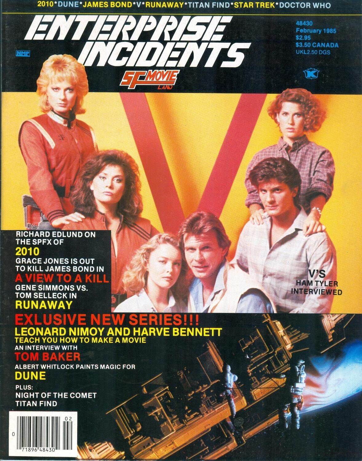 Enterprise Incidents #26 - February 1985 - Star Trek &amp; science fiction fanzine