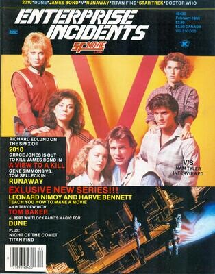 Enterprise Incidents #26 - February 1985 - Star Trek &amp; science fiction fanzine