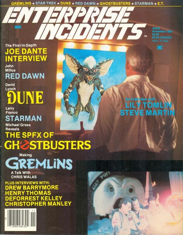 Enterprise Incidents #23 - November 1984 - Star Trek &amp; science fiction fanzine