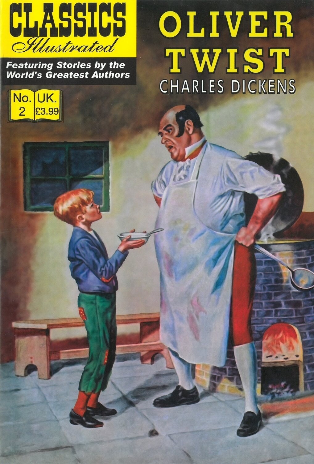 UK Classics Illustrated #2 - Oliver Twist - November 2008, new copy!