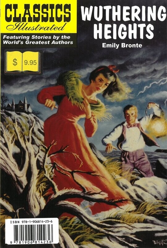 UK Classics Illustrated #10 - Wuthering Heights - July 2009, new copy!