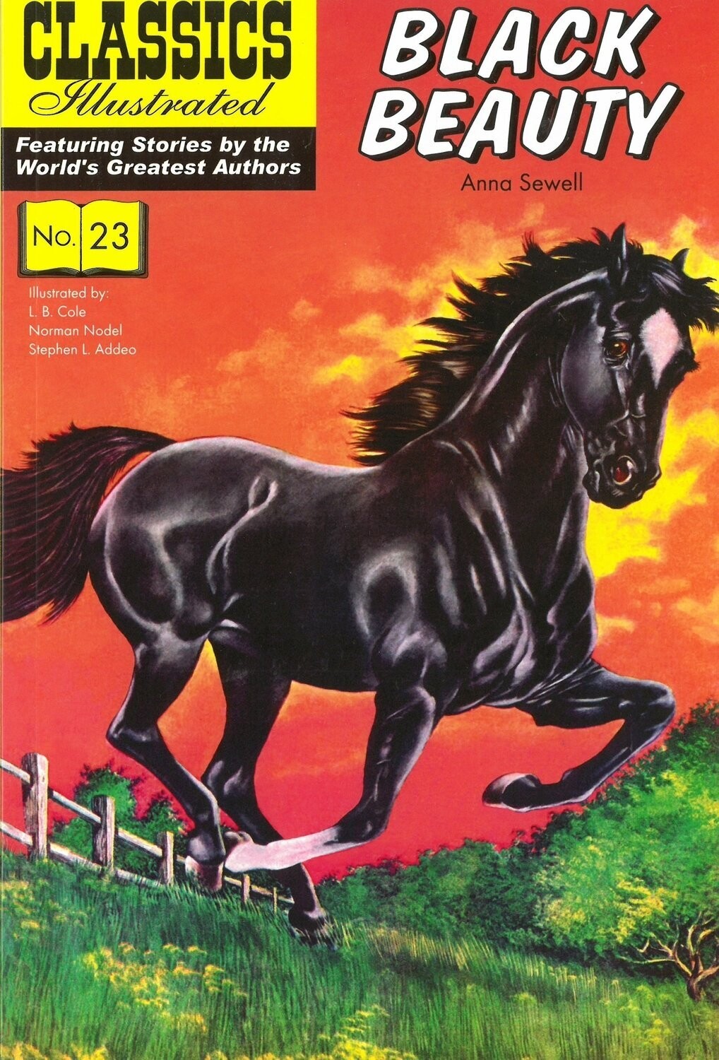 UK Classics Illustrated #23 - Black Beauty - August 2010, new copy!