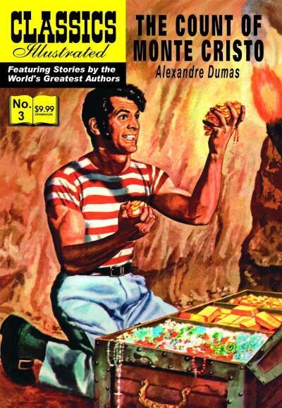Count of Monte Cristo (Classics Illustrated #3) Modern Canadian Edition new copy