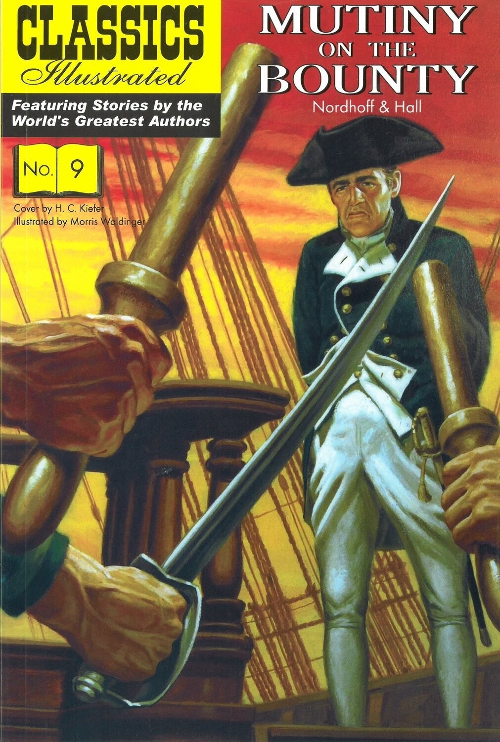 UK Classics Illustrated #9 - Mutiny on the Bounty - June 2009, new copy!