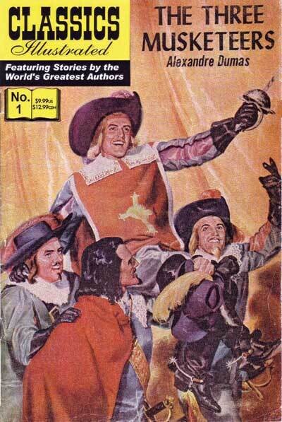 Three Musketeers (Classics Illustrated #1) Modern Canadian Edition, new copy