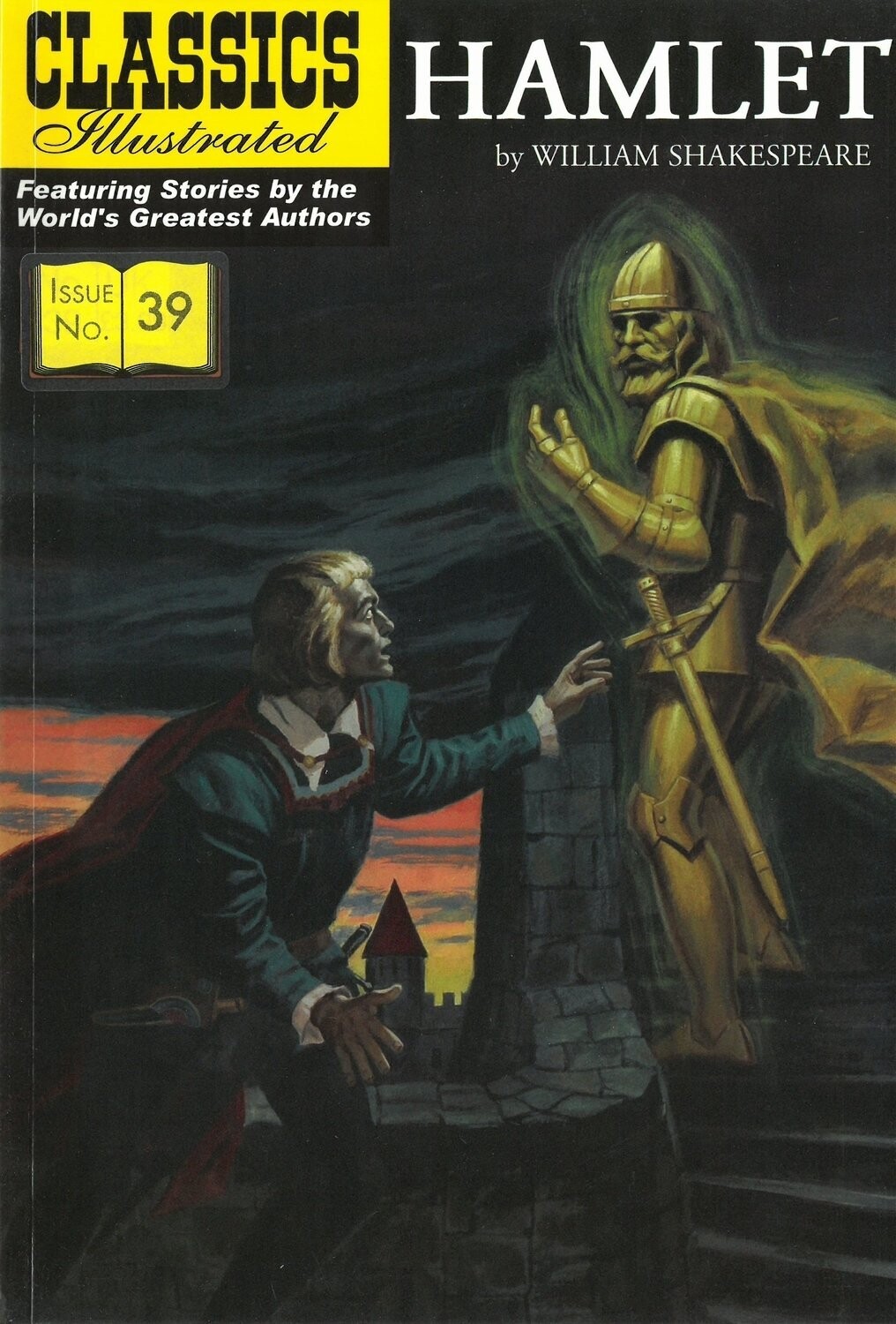 UK Classics Illustrated #39 - Hamlet - April 2012 - Art by Alex Blum! New Copy!
