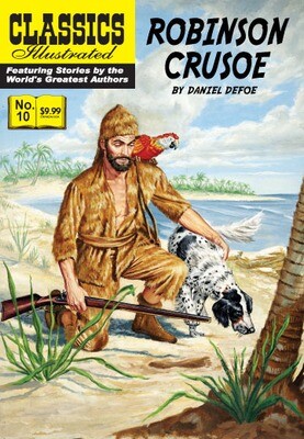 Robinson Crusoe (Classics Illustrated #10) Modern Canadian Edition, new copy