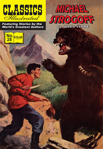 Michael Strogoff (Classics Illustrated #28) Modern Canadian Edition, new copy