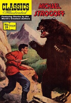 Michael Strogoff (Classics Illustrated #28) Modern Canadian Edition, new copy